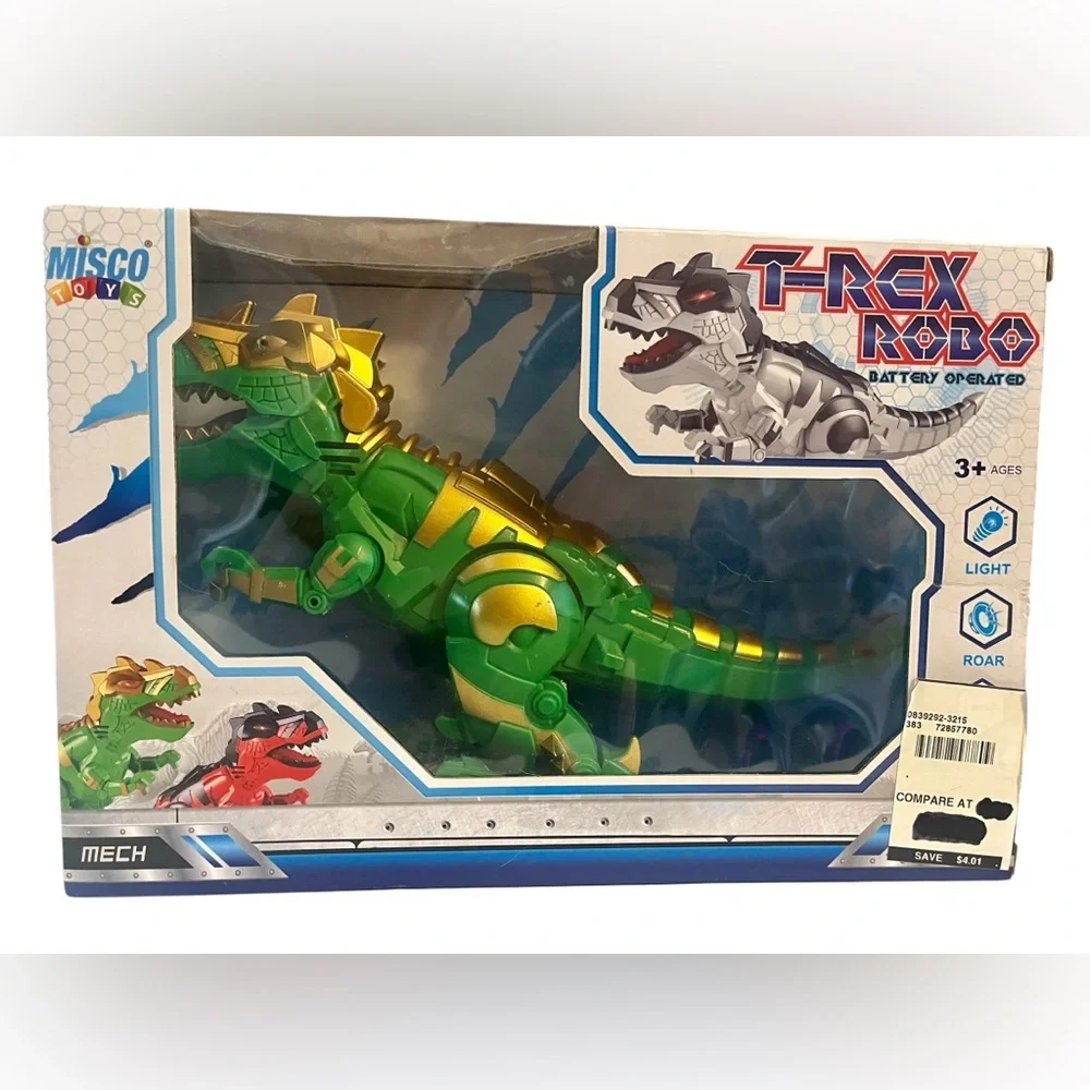 Kids Interactive Toy T-REX ROBO Battery Operated New With Tags